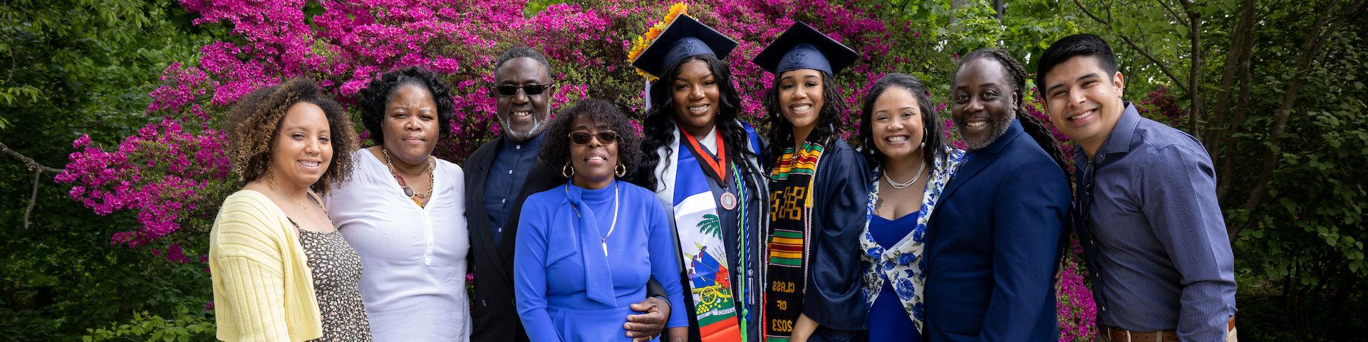 Group photo after Spring Commencement